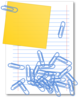 Paper Clips Clip Art